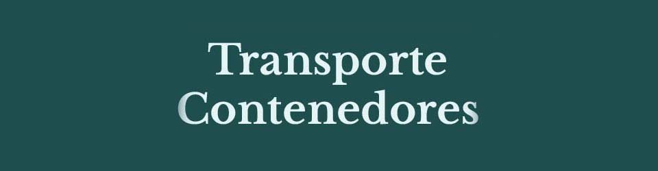 Transporte Contenedores